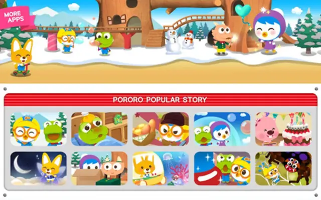 Pororo Story - Book for Kids android App screenshot 1